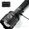 Led Rechargeable Zoomable Tactical Torch Flashlights